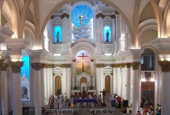 INTERIOR DA CATEDRAL DE SO SEBASTIO, POR BADO BRASIL - ILHUS - BA